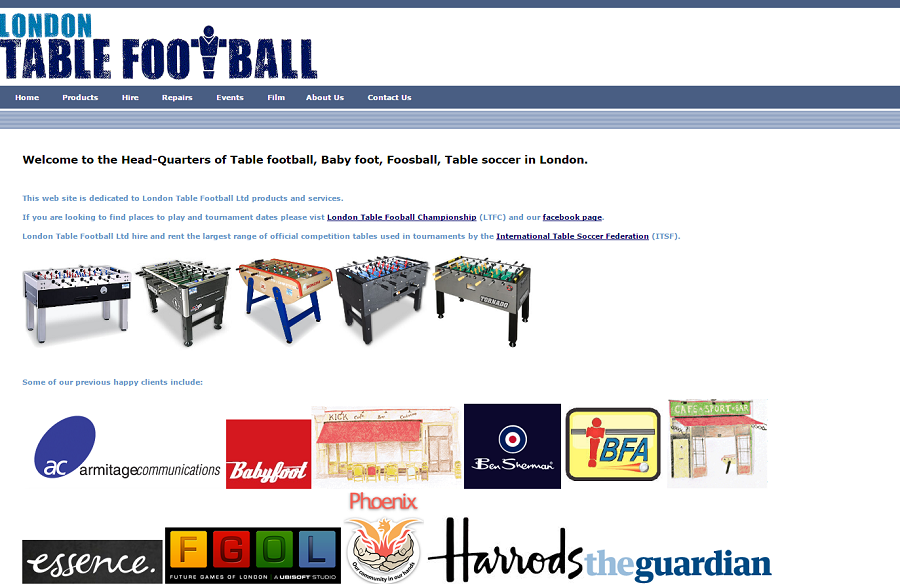 London Table Football Ltd